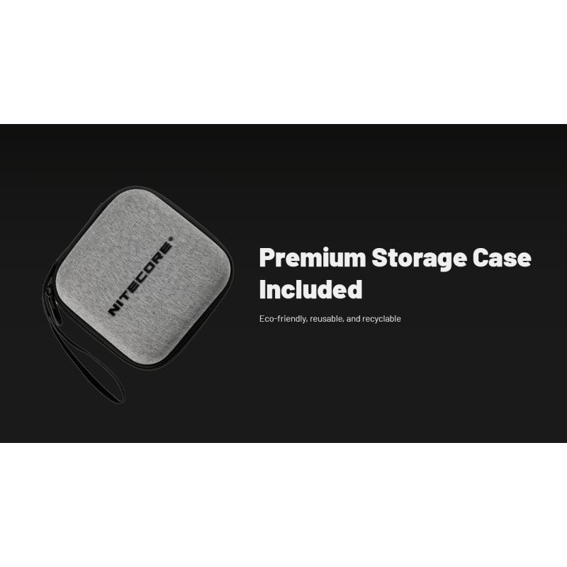 NITECORE HC70 UHE USB-C Rechargeable Work Headlamp 1600 Lumens Rugged Build for Outdoor Adventures and Job Sites