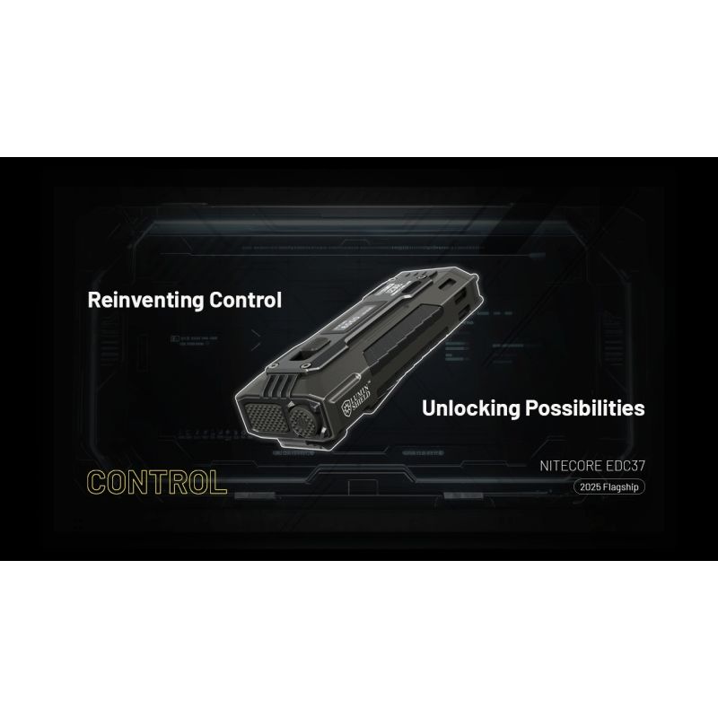 NITECORE EDC37 8000LM USB-C Rechargeable Flashlights 