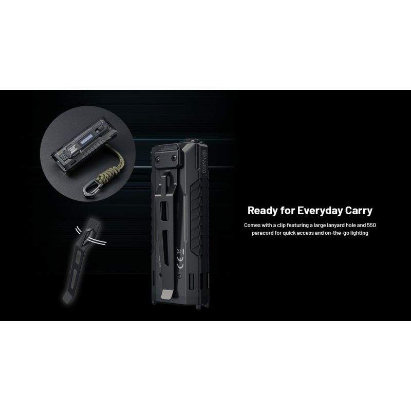 NITECORE EDC37 8000LM USB-C Rechargeable Flashlights 