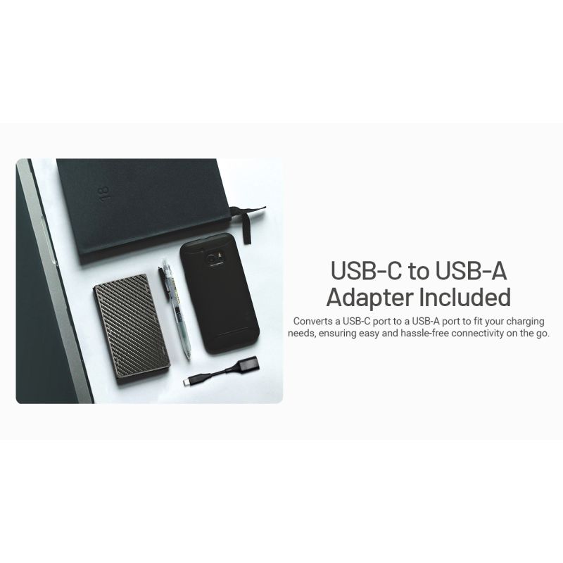 Nitecore NB20000 Gen3 QC Dual Port USB-C Power Bank 20000mAh Compact Lightweight Travel Companion