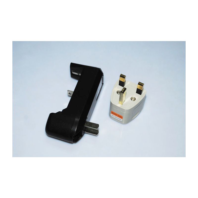 Carregador de célula único para 18650/16340 / AA / AAA / CR123A bateria recarregável