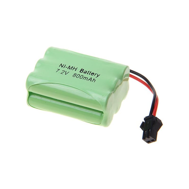 Ni-MH 3A 7.2V 800mAh SM plug bateria recarregável