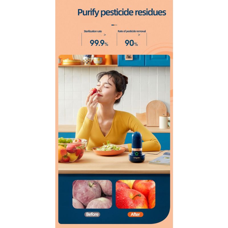 Donlim Desinfetante Legumes Máquina de Lavar Louça Cápsulas Lavadoras de Legumes Máquina Ozonizador Limpador de Frutas Desinfecção de Alimentos Purificador