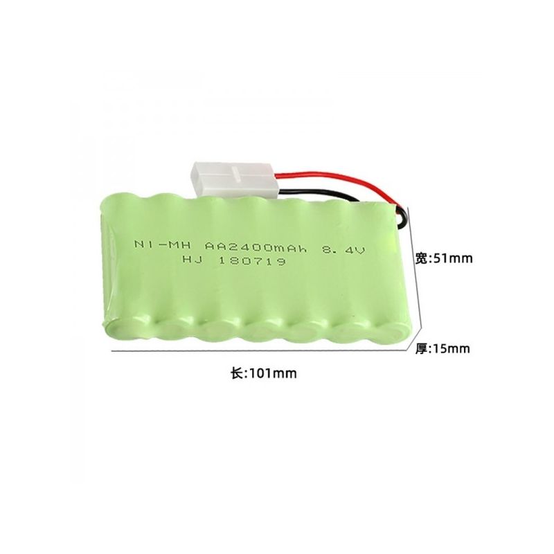  Ni-MH AA 8.4V 1800mAH 7PCS Bateria recarregável de alta capacidade