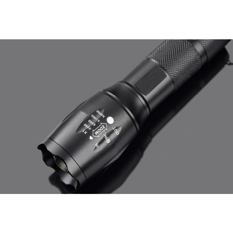 Ultrafire A100 Zoomable T6 5 Modelos Lanterna LED 1800-Lumen