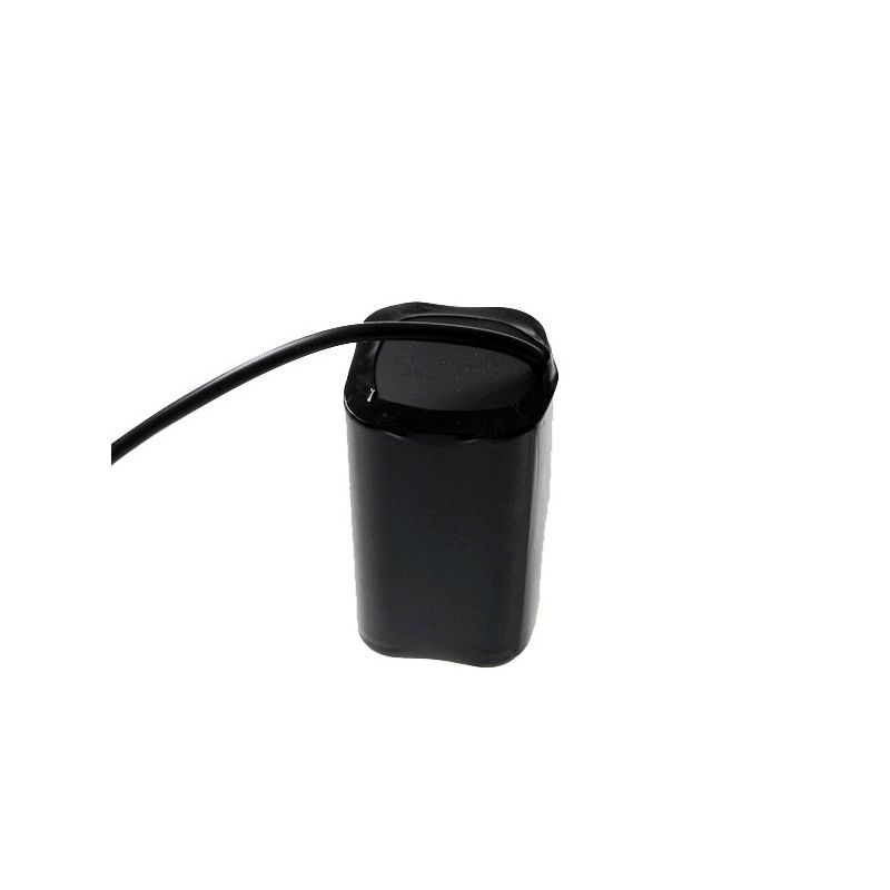 5521 Interface DC 8.4V 4x18650 4800mAh Bateria de luz de bicicleta para luz de bicicleta LED