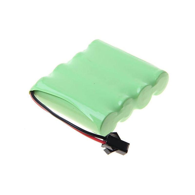 4.8V AA 1800mAh Ni-MH SM Plug Rechargeable Battery High Capacity Eco-Friendly Power for Toys and Cameras