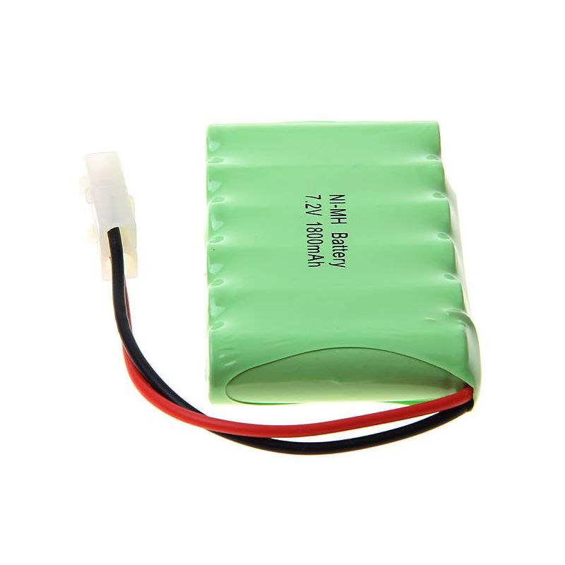 Bateria recarregável Ni-MH 6 AA 7,2 V 1800 mAh