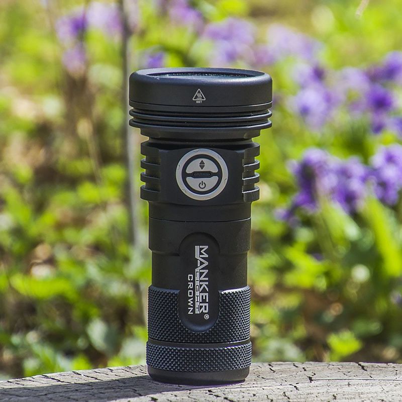 Lanterna de zoom digital Manker CROWN 5.000 lumens 900 metros de distância do feixe Lance lanterna com zoom
