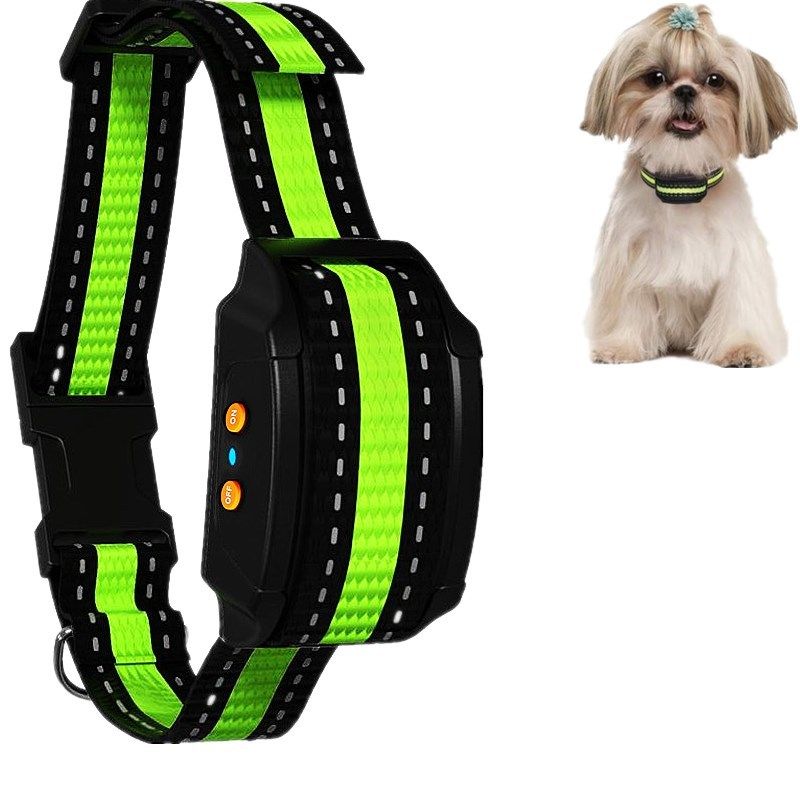 Dispositivo anti-latido inteligente para cães de estimação USB elétrico ultrassônico para treinamento de cães Coleira de cão para batida de latidos de vibração anti-latidos