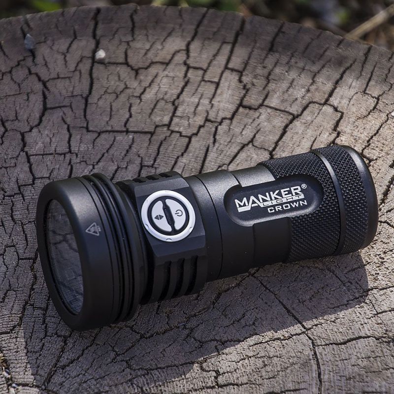 Lanterna de zoom digital Manker CROWN 5.000 lumens 900 metros de distância do feixe Lance lanterna com zoom