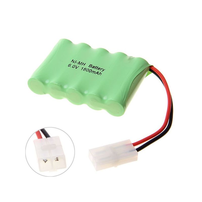 6V AA 1800mAh Ni-MH Rechargeable Battery Pack High-Capacity Eco-Friendly Battery for Toys and Electronics