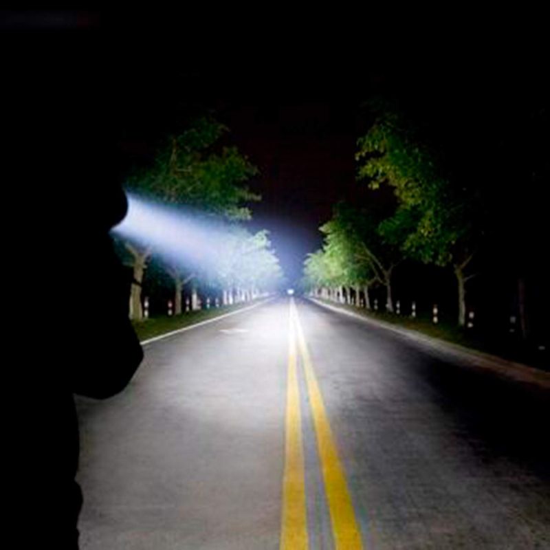 Sky Ray 18xT6 4 Modos 15000 Lumen Recarregável USB Tipo-C LED Lanterna