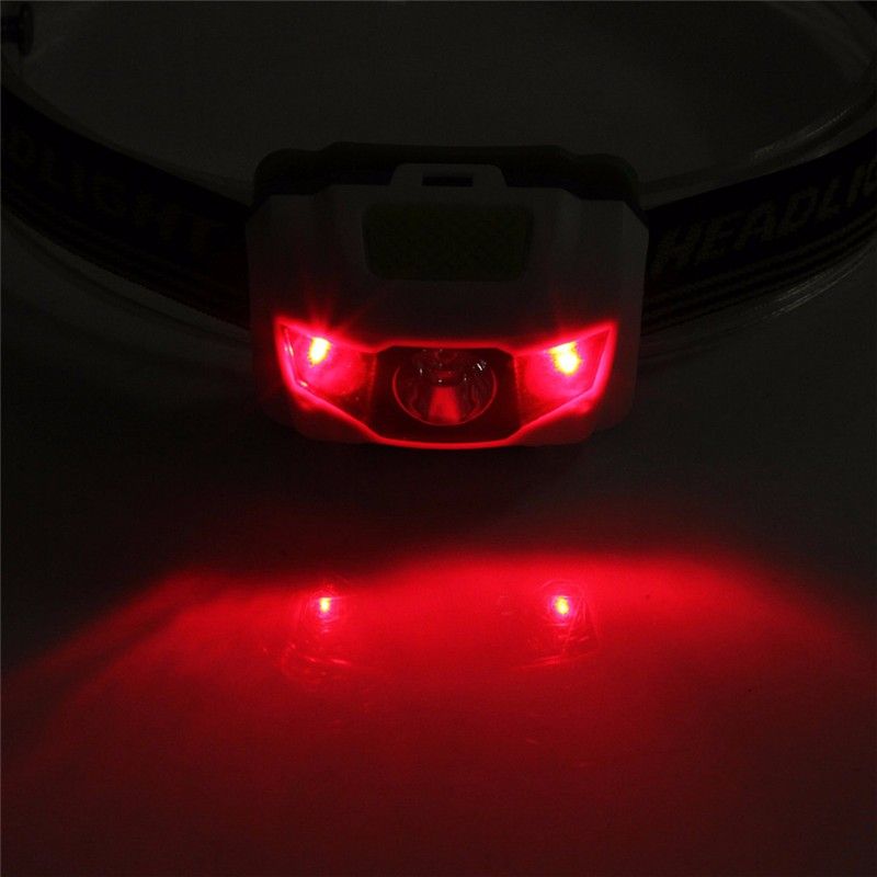 Novos 4 modos LED Headlamp