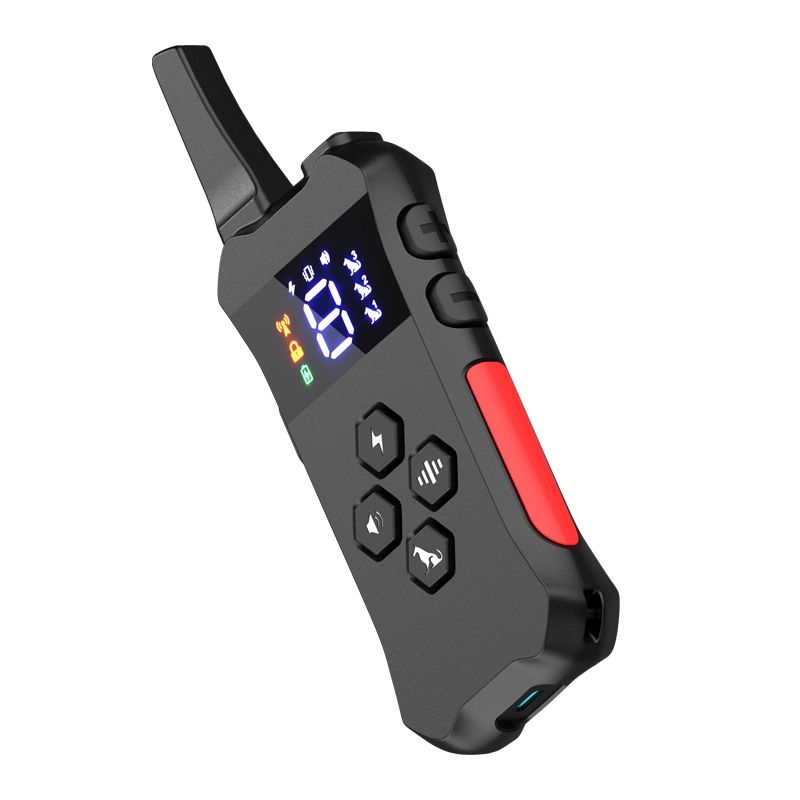 2021 Nova coleira de treinamento de cães com colar de choque impermeável recarregável remoto para cães 3 modos de treinamento, bipe vibração e choque