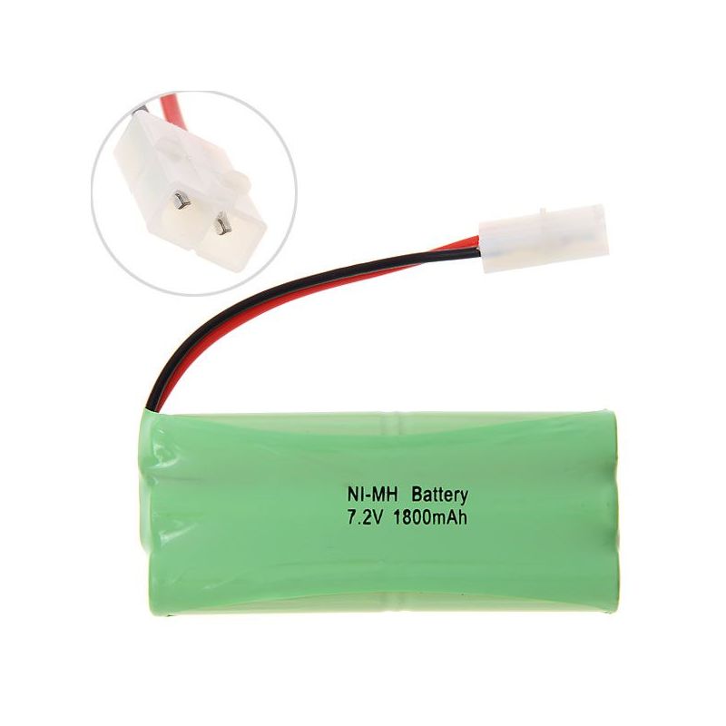 Eco-friendly 7.2V AA 1800mAh Ni-MH Rechargeable Battery for Toys Model Planes High Capacity Power Solution
