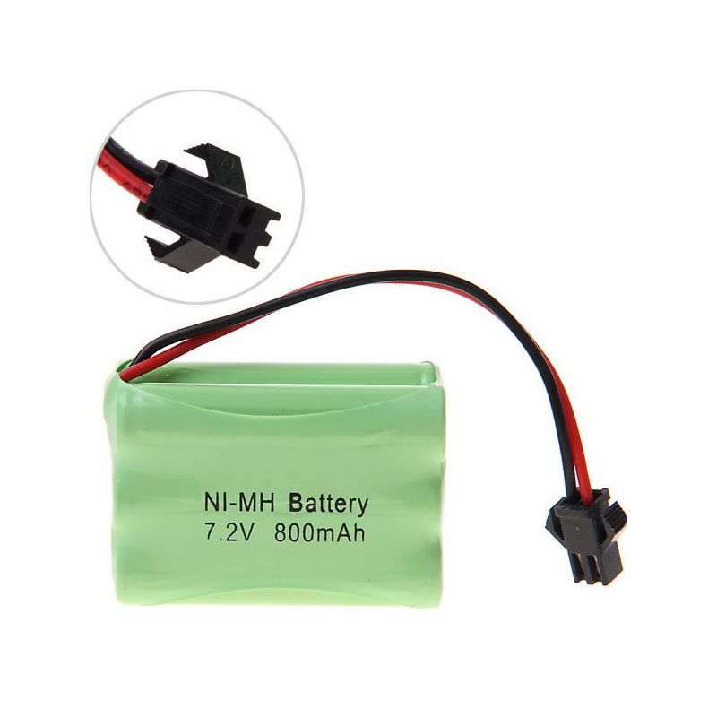 7.2V AAA 800mAh Ni-MH Rechargeable Battery Eco-Friendly High Capacity for Toys Model Planes Boats