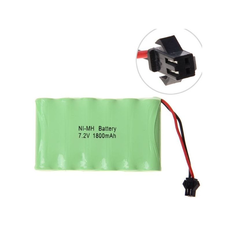 7.2V AA 1800mAh Ni-MH Rechargeable Battery for Drones Eco-Friendly Long-Lasting Power No Memory Effect