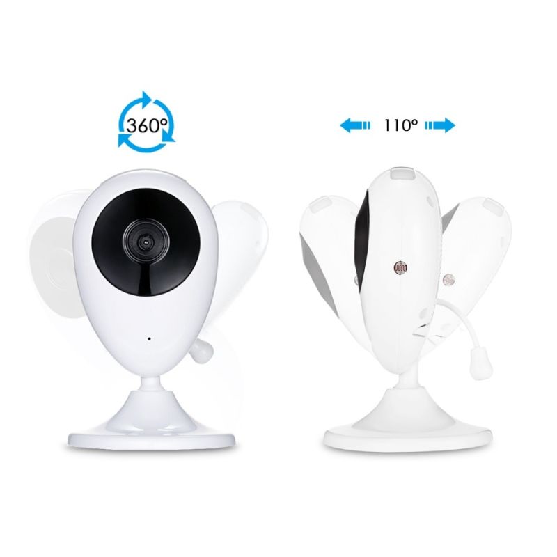 SP880 Wireless Video Color Baby Monitor com 2.4inches LCD 2 Way Audio Talk Night Vision Visão de Vigilância Câmera de Segurança Babá
