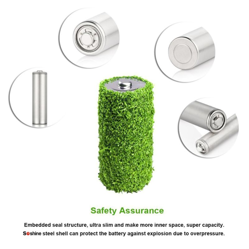 Soshine 6500mAh 3.7V 32650 bateria recarregável lítio lítio lítio