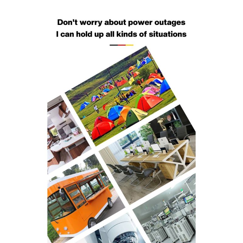 Pure Sine Wave Inverter 3000W to 8000W for RV DC 12V 24V to AC 110V 220V High-Quality Compact Energy System