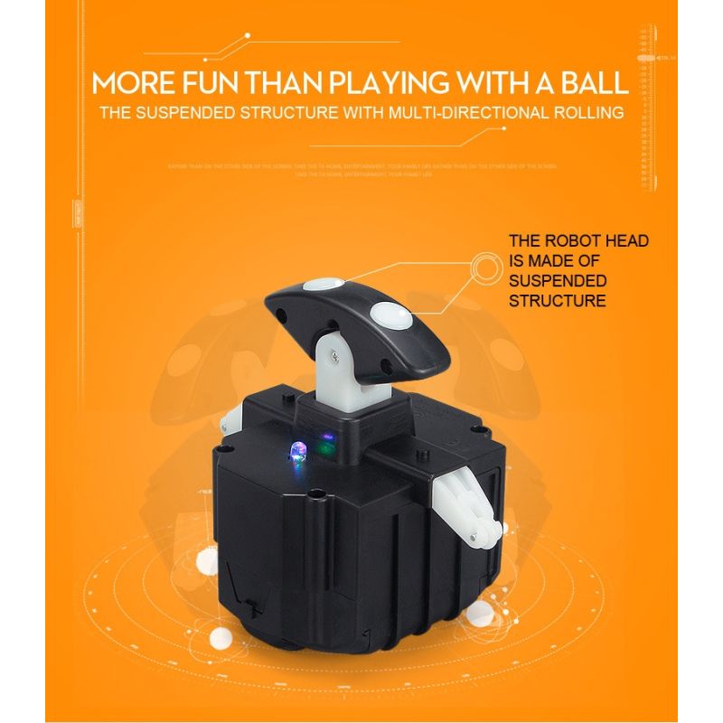 Atualizar 20.5cm Controle Remoto Robô BB-8 Ball RC Inteligente Robô 2.4G BB8 Com Ação Som Figura BB-8 Presente Brinquedos Para Crianças