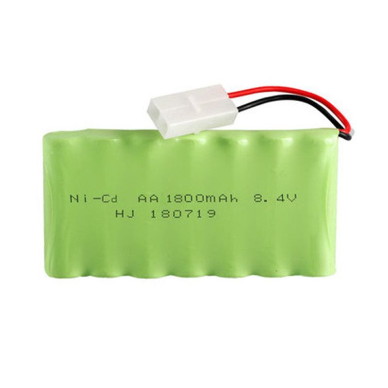 8.4V AA 1800mAh Ni-MH Rechargeable Battery Eco-Friendly Quick Charging High Performance for Kids' Toys
