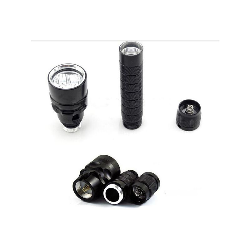 Impermeável 100m mergulho 6000lm lanterna subaquática 3 x xml t6 led tocha brilho luz durável