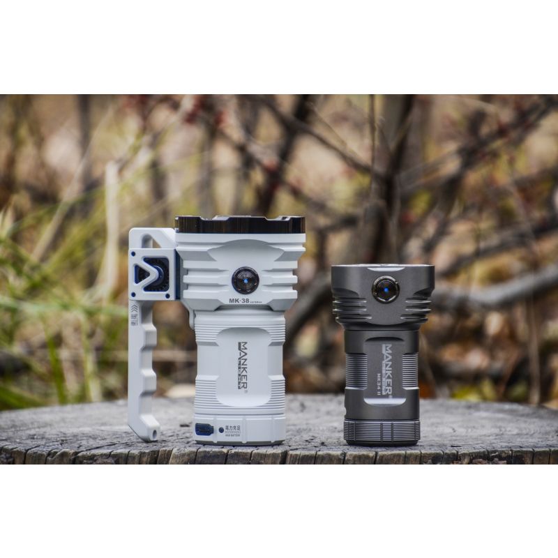 Lanterna LED Manker MK38 8x XHP70.2 41500 lúmens Satellite multiuso holofote portátil