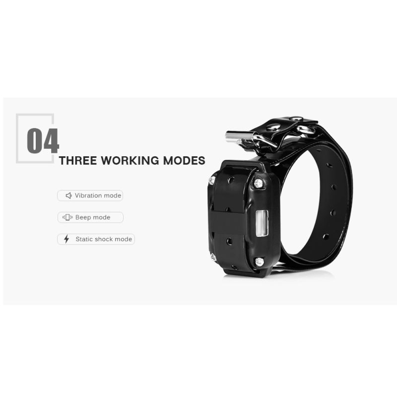 800m Cão Elétrico Treinamento Colares Pet Controle Remoto Impermeável Recarregável com Display LCD para Todos Tamanho Bark-Stop Collars