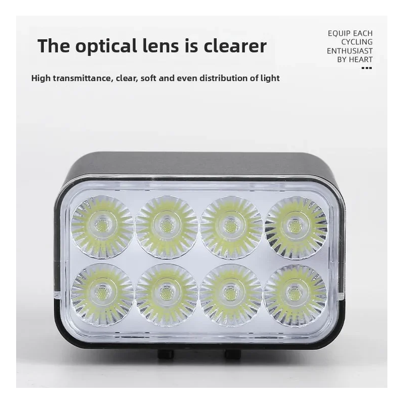 Wireless Remote Hoisting Bike Headlight 1800 Lumens Lifting Front Head Lamp