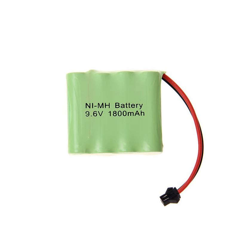 9.6V AA 1800mAh Ni-MH SM Plug Rechargeable Battery Eco-Friendly High Performance for Model Airplanes