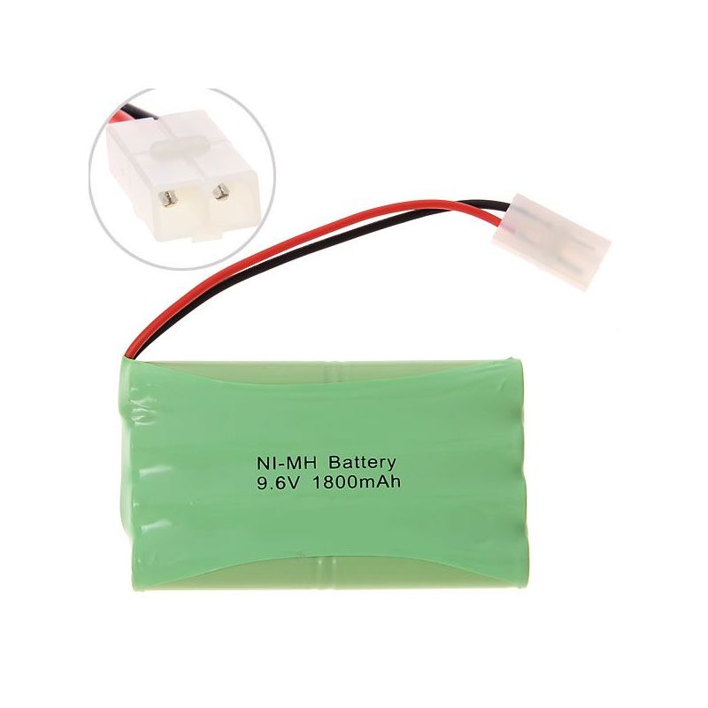 Eco-Friendly 9.6V AA 1800mAh Ni-MH Rechargeable Battery for Gaming Controllers and Household Devices