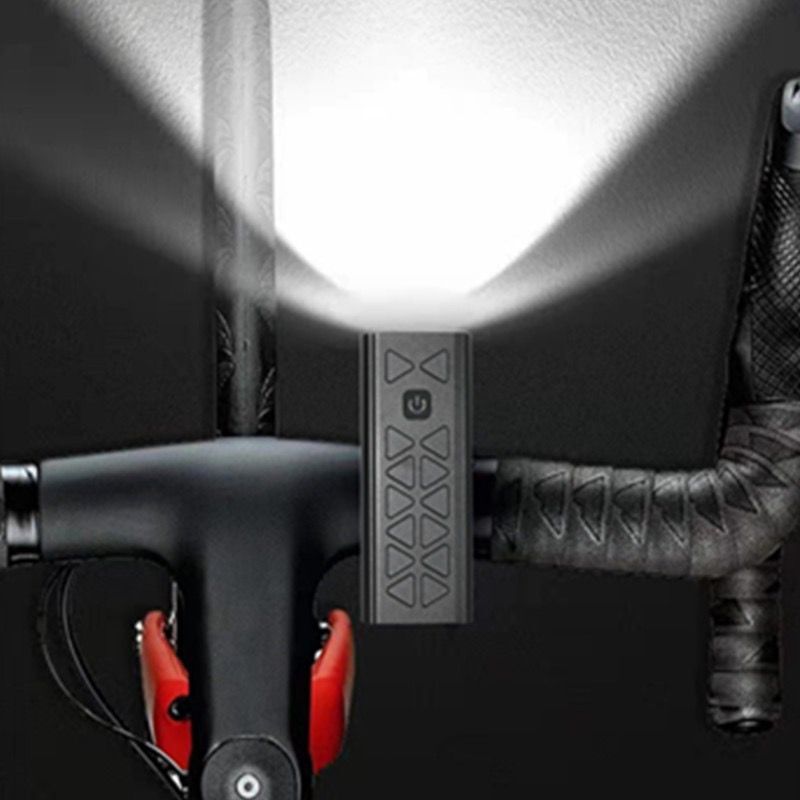 Luzes para bicicleta NiteBeam BR08 8LED 10000 lumens Usb recarregável para bicicleta dianteira