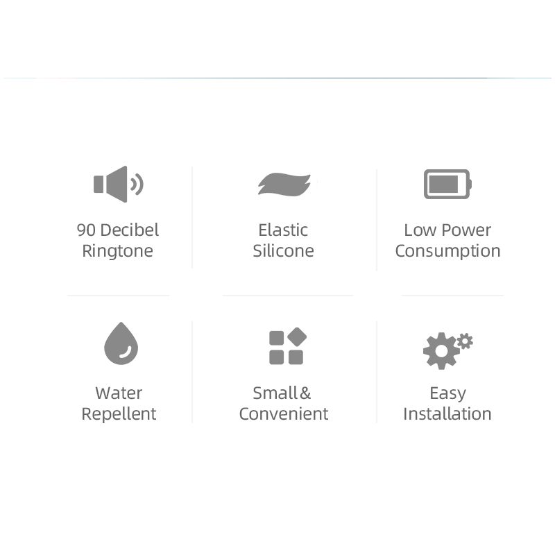 Campainha de ciclismo elétrica ROCKBROS 90 dB buzina à prova de chuva MTB guiador de bicicleta sílica gel shell anel campainha de bicicleta acessórios de bicicleta