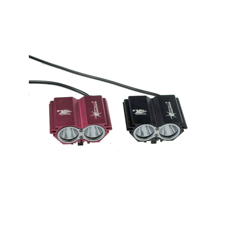 SolarStorm X2 2xU2 LED 4 Modos 2000 Lumens LED Bicycle Front Frontes