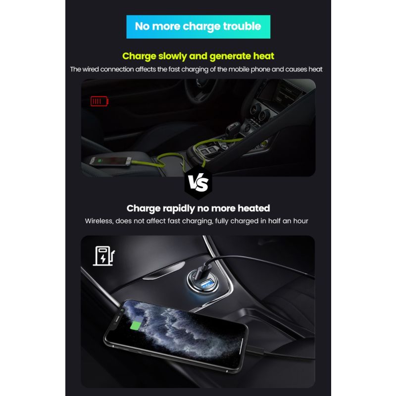 CarlinKit 4.0 Wireless CarPlay Box for Audi VW Porsche Kia Plug and Play Easy Setup Hands-Free Connectivity