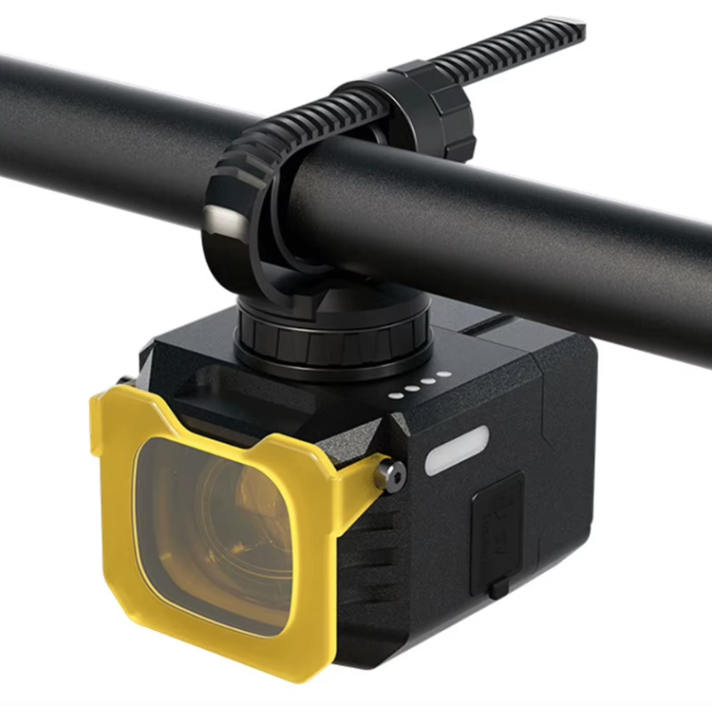 Nitebeam Hanging Cut-off Cable Bike Front Light 30W Powerful Illumination Durable Aluminum Hands-Free Operation