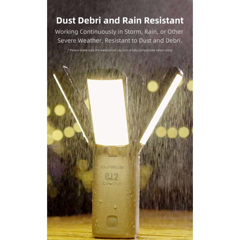 Klarus CL2 750 Lumen Freefolding Camping Light Portable Eye-caring Versatile Lamp with 7 Light Modes