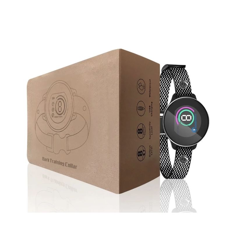 Smart Automatic Anti Barking Dog Collar Rechargeable Design with Intelligent Bark Recognition Humane Solution