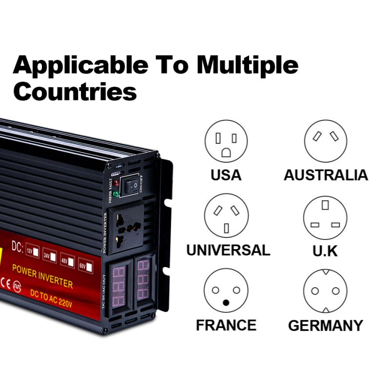 EASUN Pure Sine Wave Power Inverter 2000W to 5000W High-Performance DC to AC Converter for Home and Outdoor