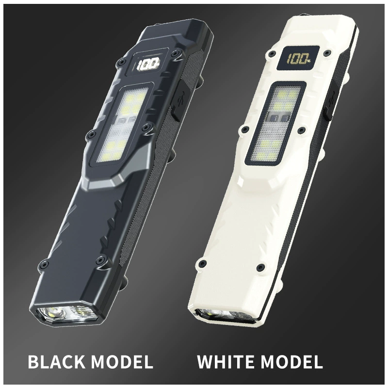 NiteBeam EDC29 LED Flashlight Aluminum Alloy Ultra-Thin EDC Rechargeable LED Flashlight Portable COB Work Light