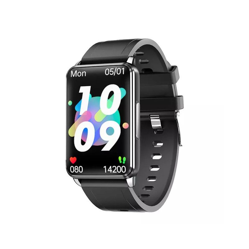 EP02 Blood Glucose Sugar Smart Watch ECG HRV heart rate temperature 1.57" HD waterproof Smart Bracelet Band Fitness Tracker
