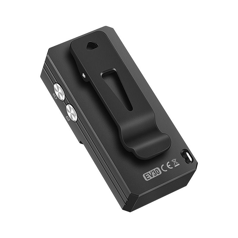 EV30 Mini LED EDC Flashlight with 365nm UV Light, 550 Lumens USB-C Rechargeable Pocket Keychain Flashlight