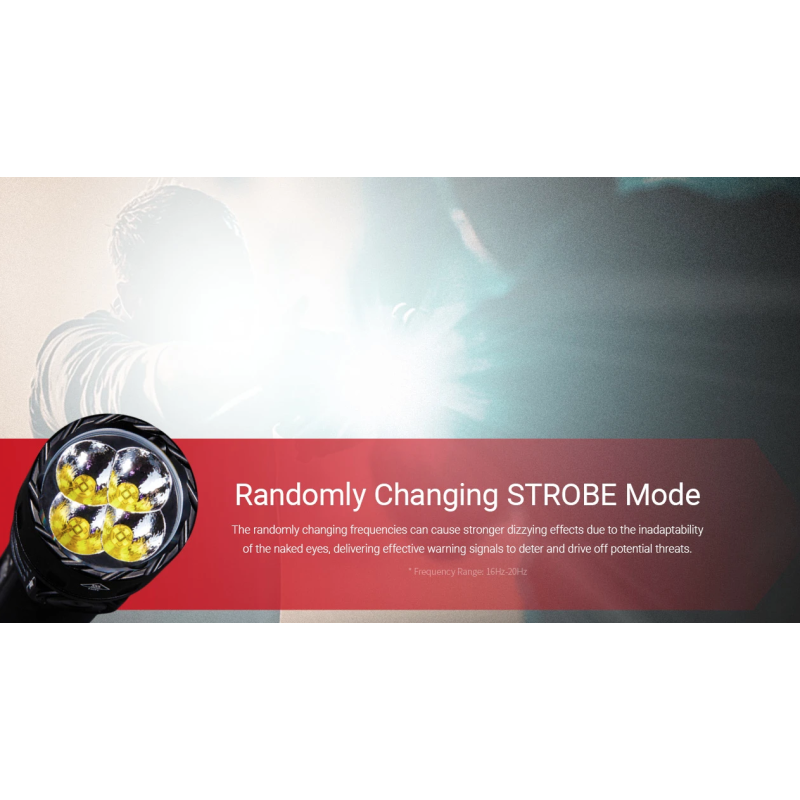 Nitecore EX7 6000 Lumen USB-C Rechargeable Flashlight 