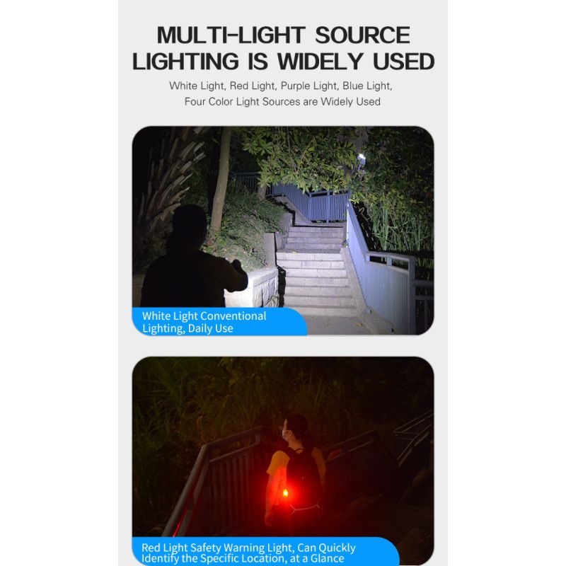 GT13 TIKI Mini Keychain Light 1000 Lumens USB Rechargeable Portable Lighting for Camping and Everyday Use