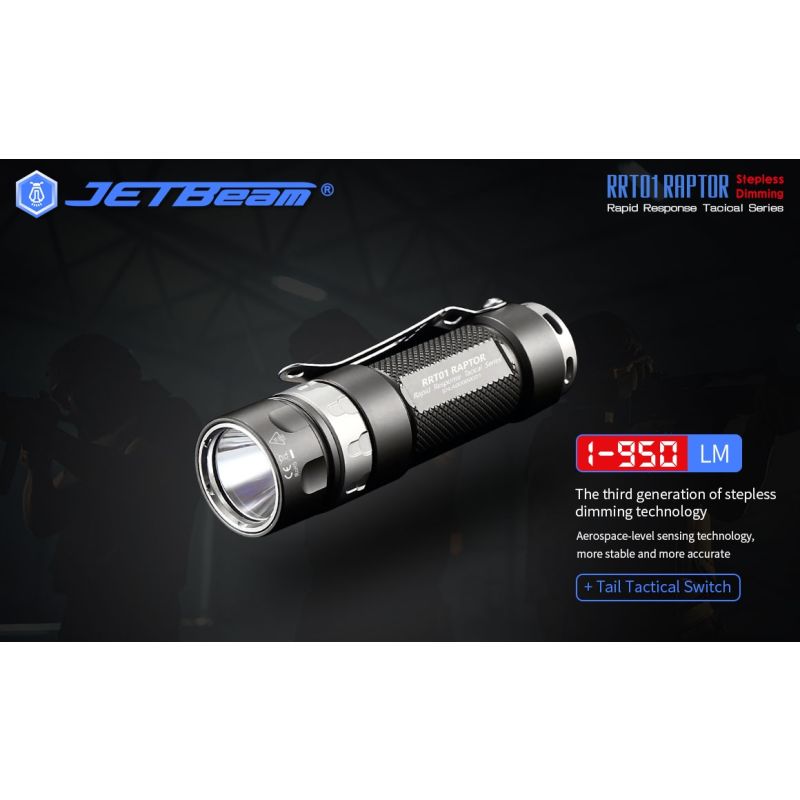 JetBeam Jet-RRT01 XP-L 950 LUMEN LED Lanterna LED