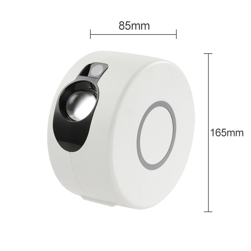 Laser Starry Sky Projetor Night Light 7 Cores 360 Graus Rotação Galáxia Lâmpada de Projeção Ambiente Quarto Noturno Iluminação Presente