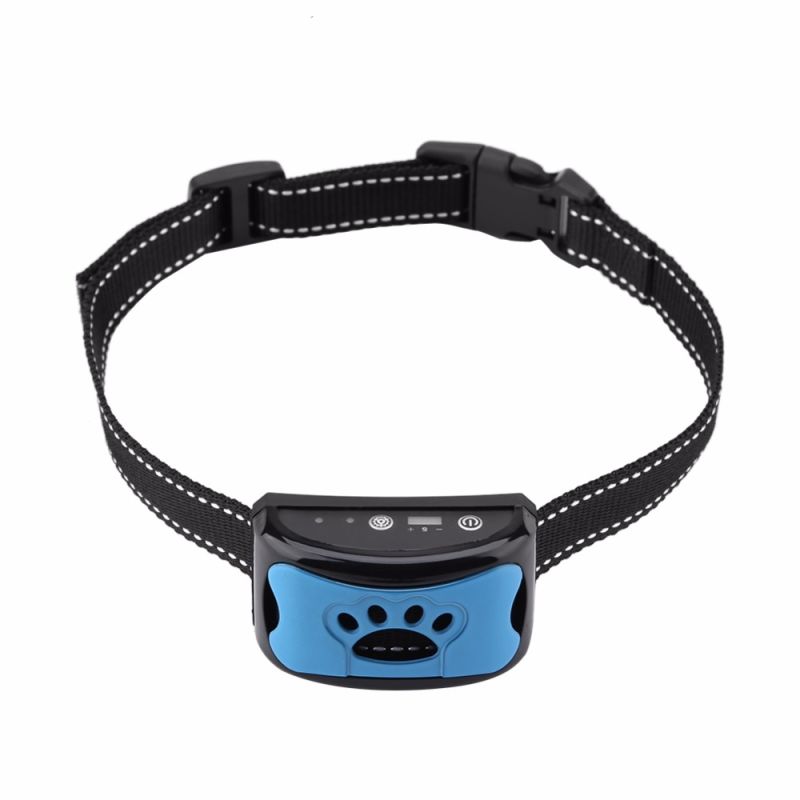 Cão de estimação anti barking dispositivo usb elétrico cães ultrassônico treinamento cão parar de latir vibração anti casca gola dropship