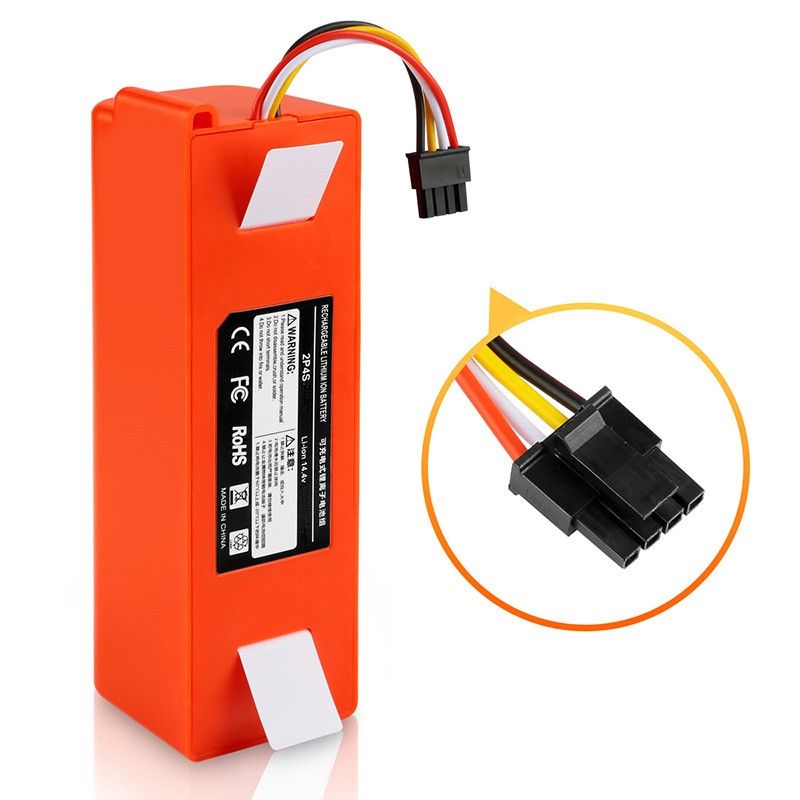 14.4V li-ion bateria vácuo acessórios para xiaomi mi robot robotics Roborock S50 S51 S55 T4 T6